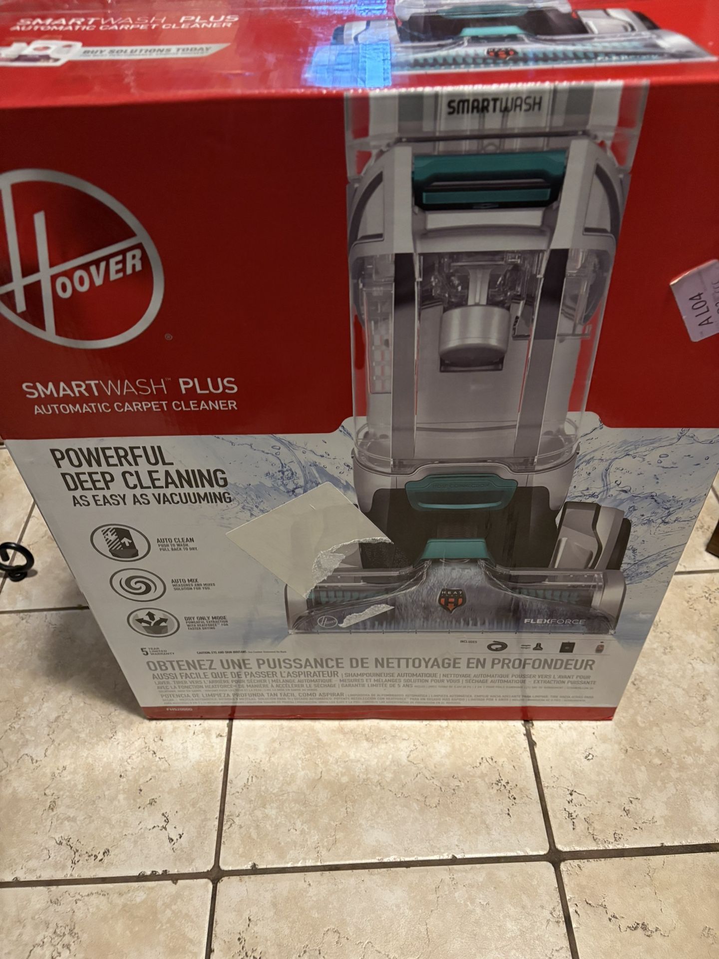 NEW — Hoover Carpet Cleaner Model FH52000G