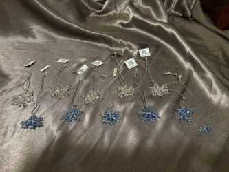 Pottery Barn Beaded Ornaments