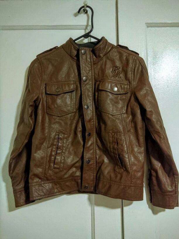 Boys Urban Republic Leather jacket size 12/14