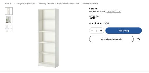 IKEA GERSBY bookcase