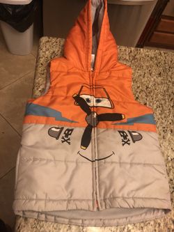 Disney size 5/6 boys vest for winter