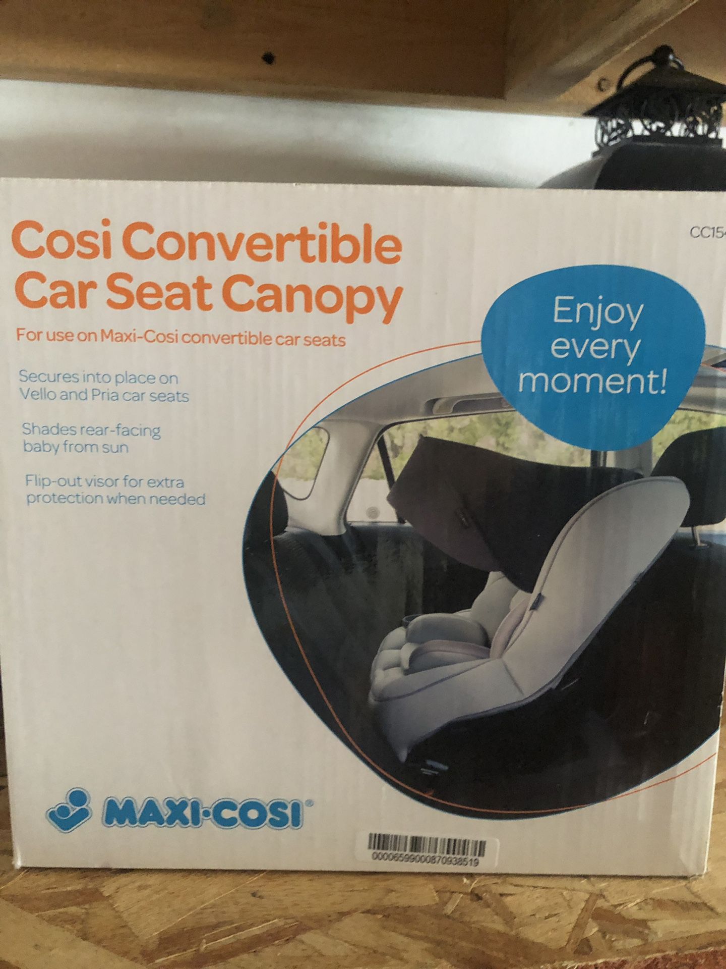 Maxi Cosi convertible car seat Canopy