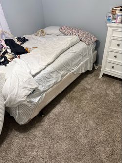 Box spring and frame