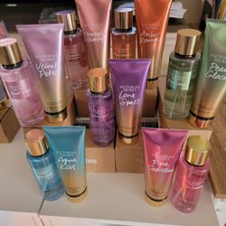 Victoria Secret Body Sprays And Lotions 