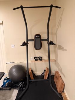 Elite Fitness Pull Up and Dip Station
