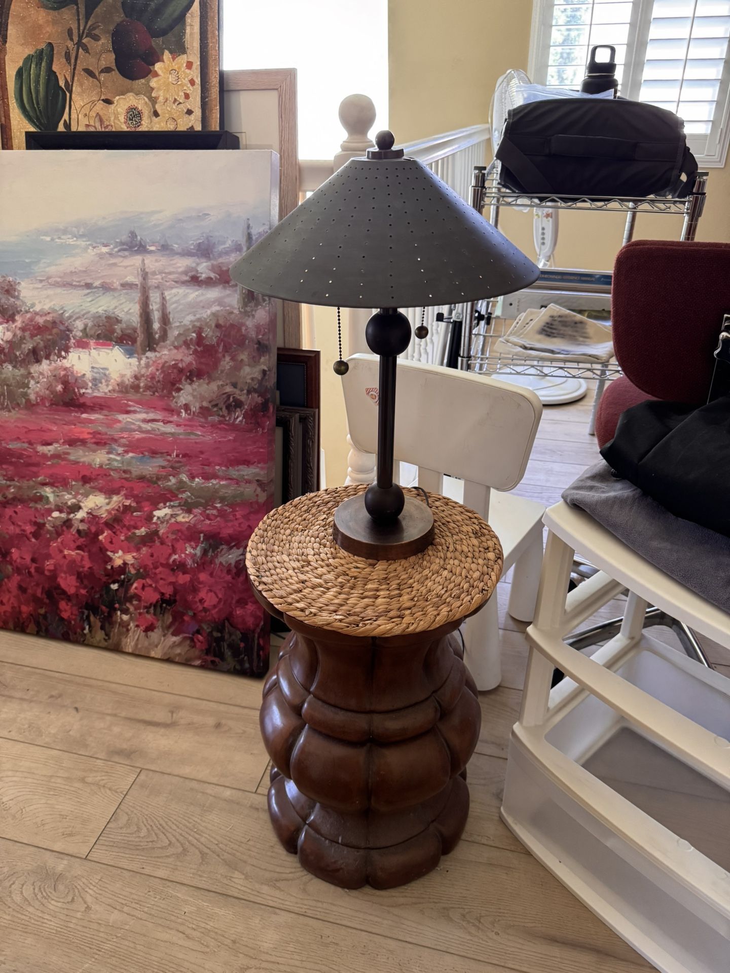 Free End Table And Lamp