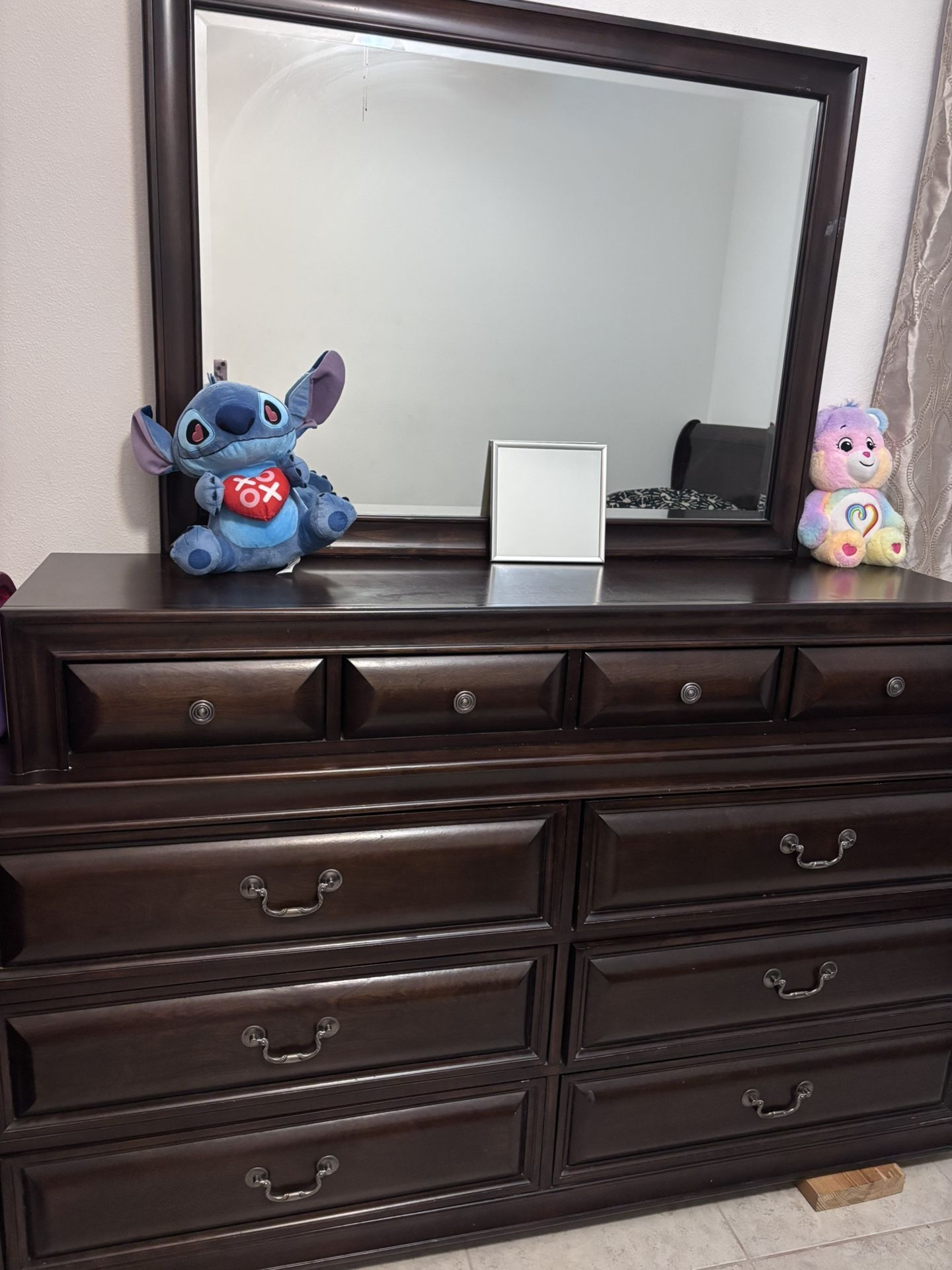 Queen Bed and Dresser