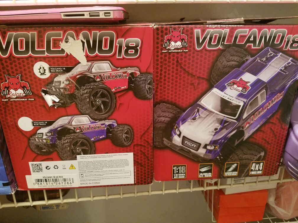 Volcano race car