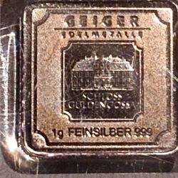 Geiger Original 999 Fine Silver Made In Germany