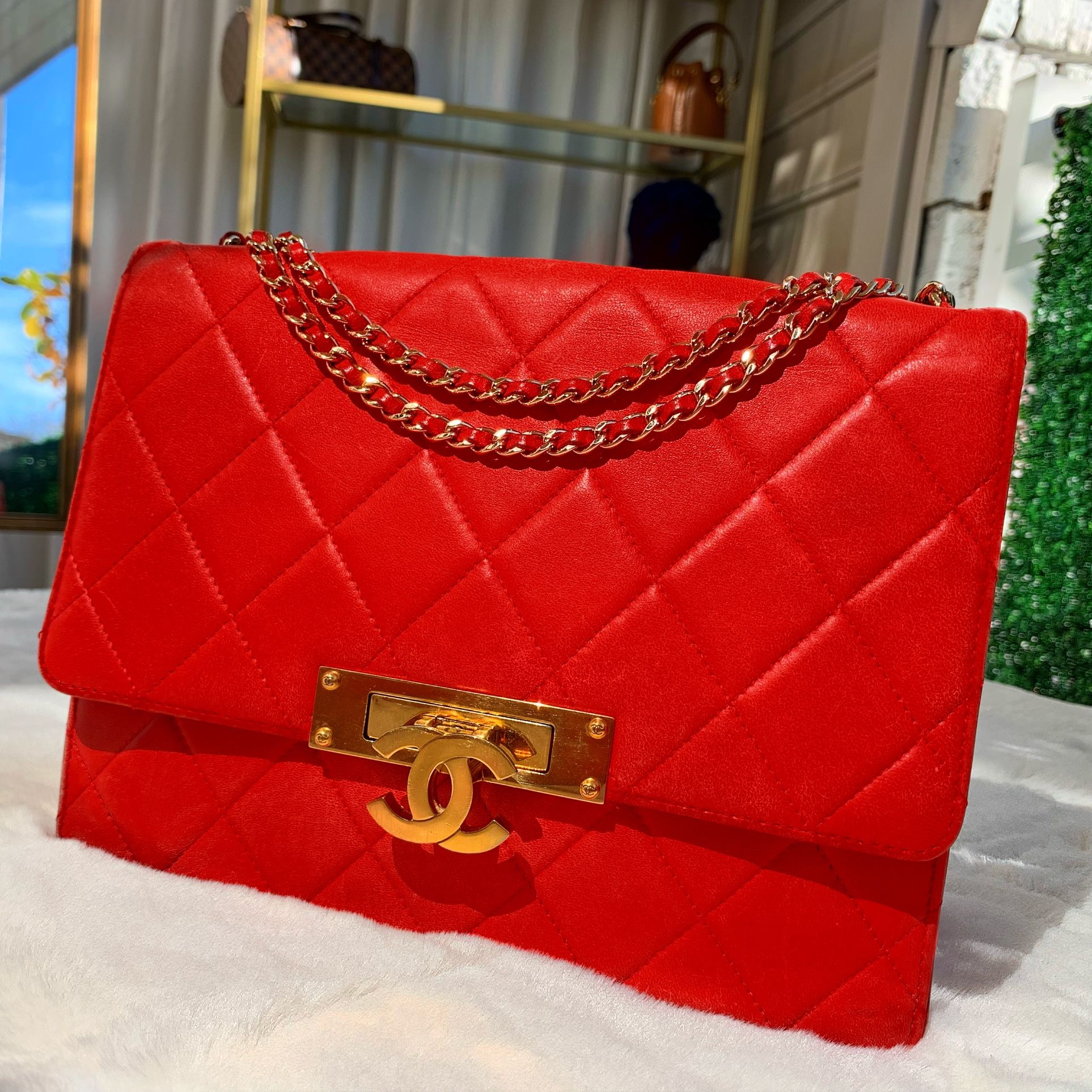 Chanel Gold Class Double CC Handbag