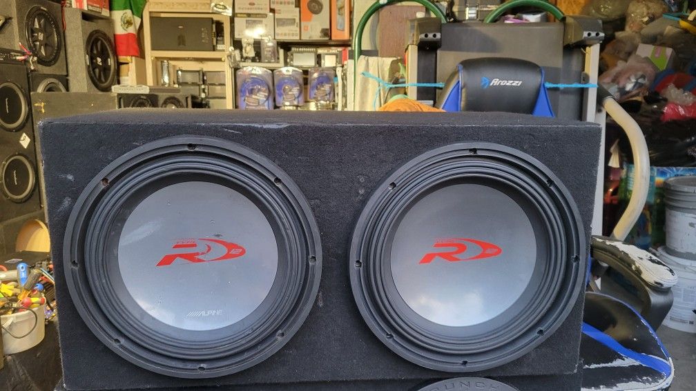 12inch Alpine Subs