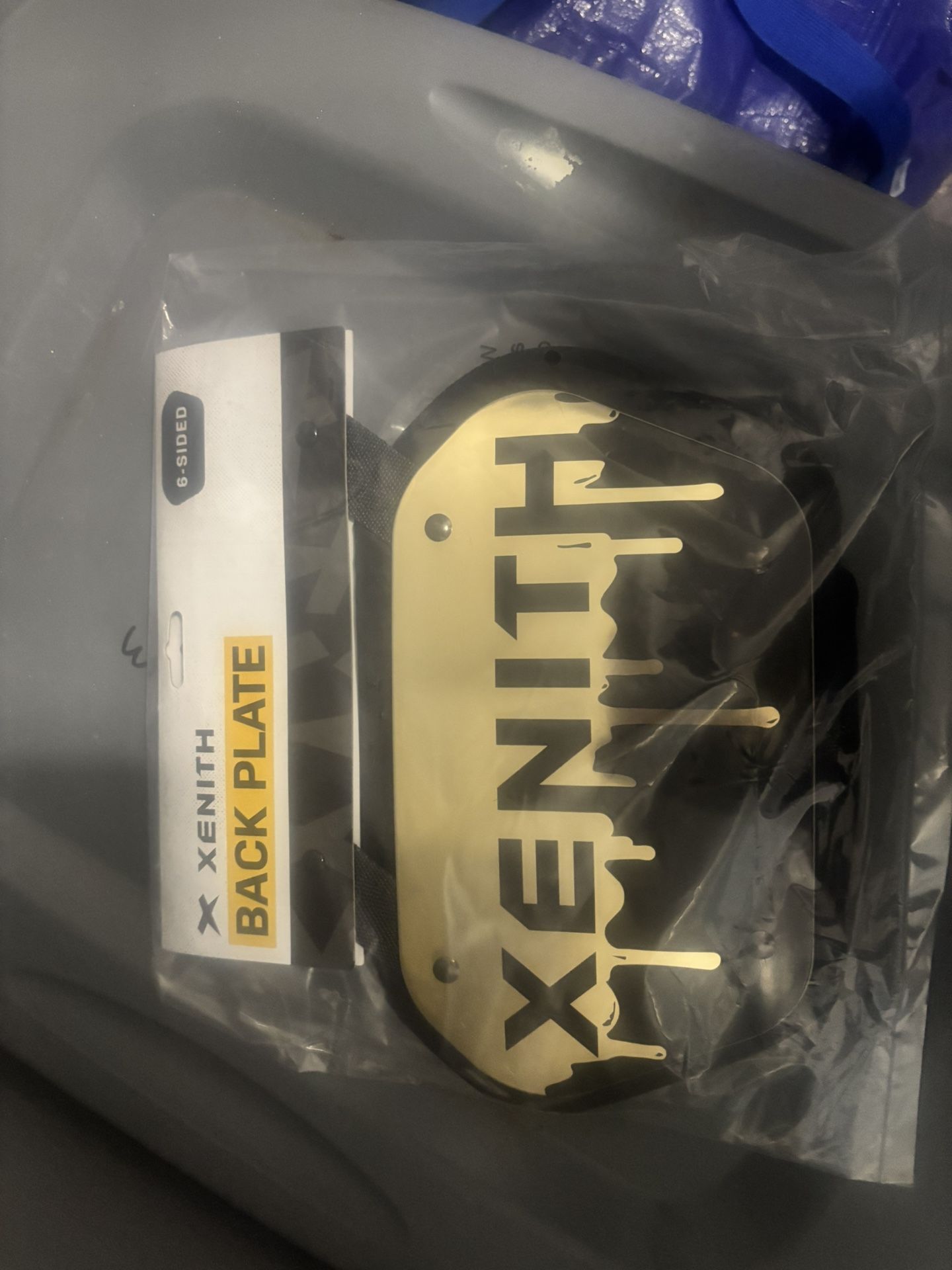 Xenith Back Plate Size Medium