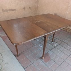 Antique Drop Down Table