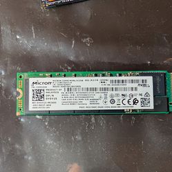 Micron 2200S 512GB NVMe SSD - 96% Health - Fast Boot Drive