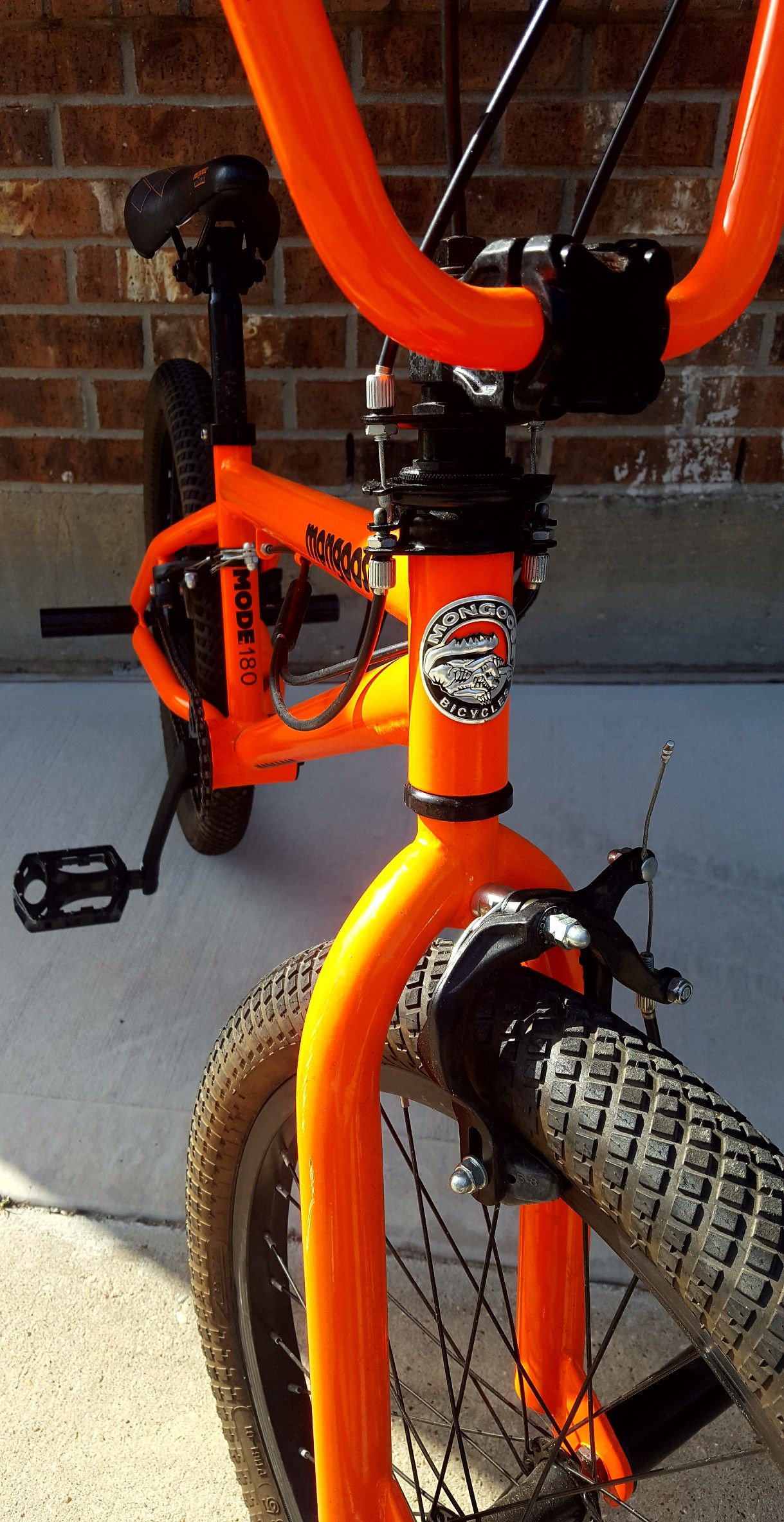 Boys Mongoose Mode 180 Freestyle BMX Bike Mint Condition