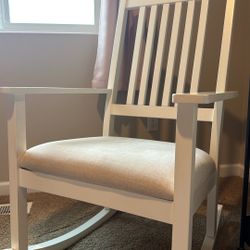 Cream Color Rocking Chair