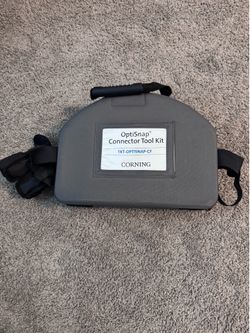 Corning OptiSnap Fiber Optic Connector Tool Kit – Complete Kit