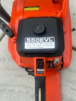 ECHO 550 EVL Chain Saw Working 150 PSI 150PSI