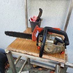 Echo 14" Chain Saw Runs But Needs Carb Work