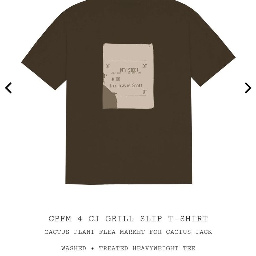 Travis Scott Grill Slip T-Shirt