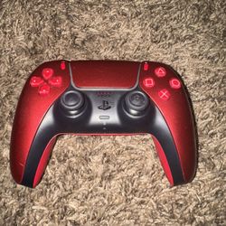 Red Dualsense Ps5 Controller 