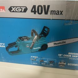 Makita 40v Max Chainsaw Kit