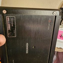 Kenwood Excelon 5 Channel Amplifier Absolutely Amazing Performance 