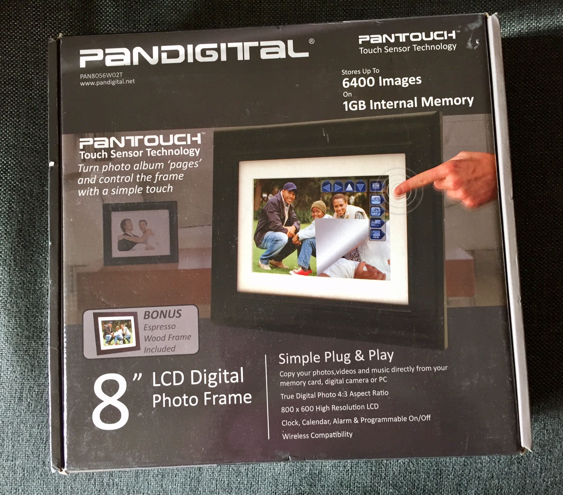 8” LCD Digital Photo Frame (PANDIGITAL)