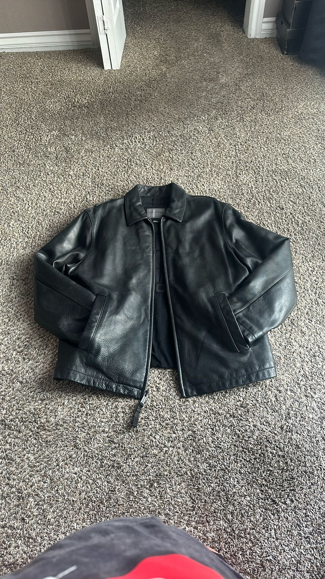 Men’s Leather Jacket Docket Recode
