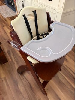 Abiie Beyond Wooden Highchair
