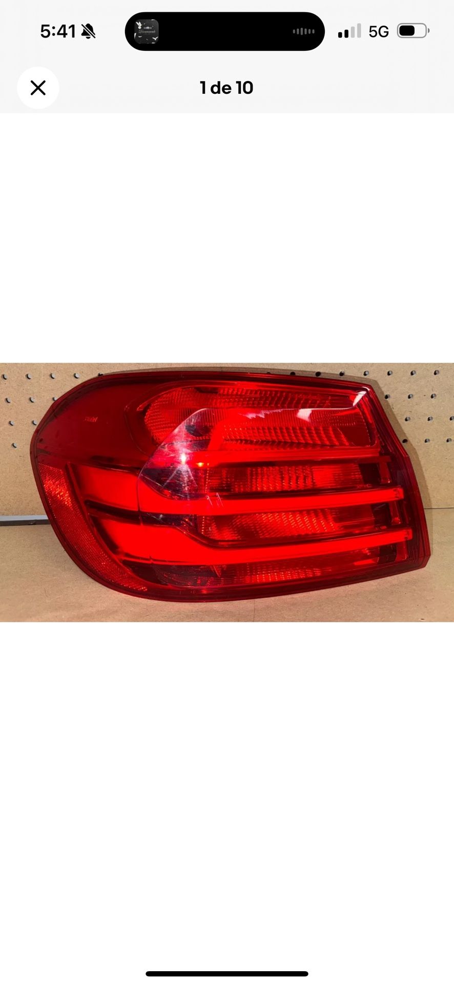 2014-17 BMW 4 SERIES TAILLIGHT TAIL LIGHT ORIGINAL GENUINE LEFT
