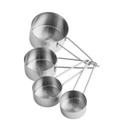 NEW! Stainless Steel Measuring Cup Set