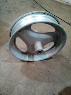 Mini bike front rim