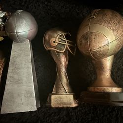 Football Trophies  $25 For All 6