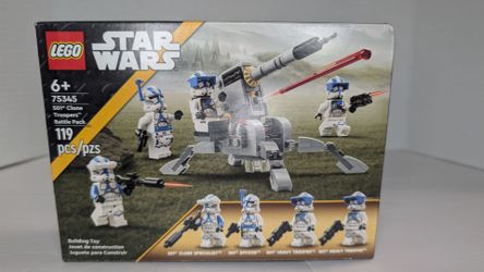 LEGO Star Wars 501st Clone Troopers Battle Pack 75345 — NEW Sealed, RETIRED
