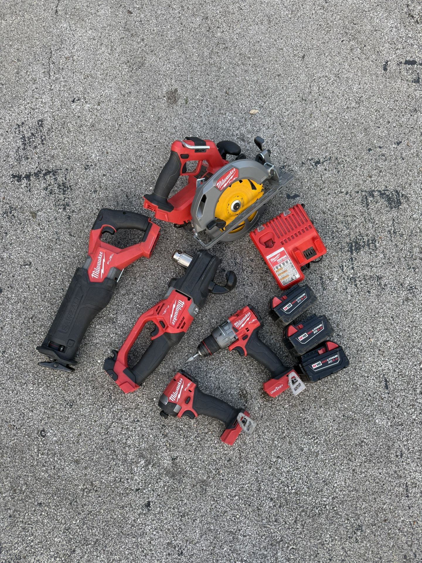 Milwaukee Tools Set