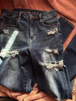WOMENS AMERICAN EAGLE NEXT LEVEL STRETCH JEANS