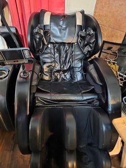 Black Massage Chair