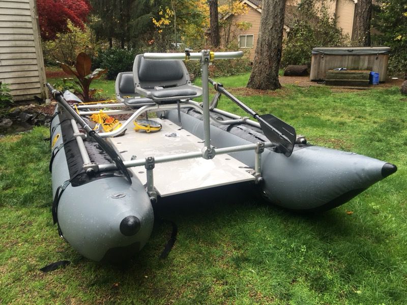 14 ft Bad Cat Cataraft / Pontoon Boat for Sale in Kent, WA - OfferUp