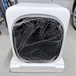 NEW Costway Portable Clothes Dryer, 1.5 cu.ft Compact Drying Machine with Stainless Steel Tub & LED