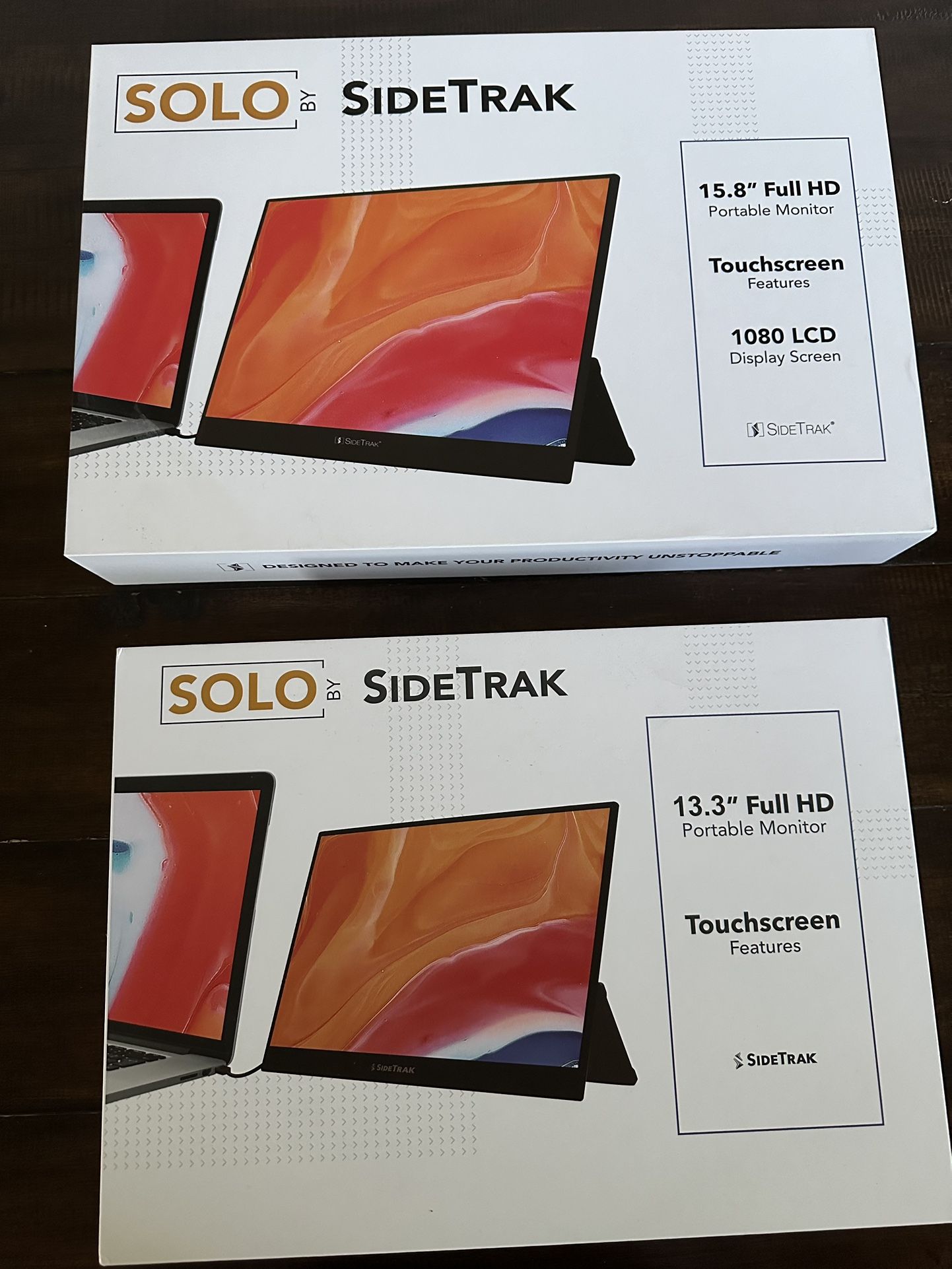 Two Side track Monitors