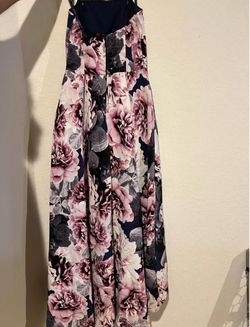 Speechless Floral High/Low Gown- Used Once - SIZE 9