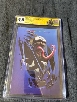 Amazing Spider-Man: Venom Inc Omega #1 CGC 9.8 Crain Virgin W/ CARNAGE