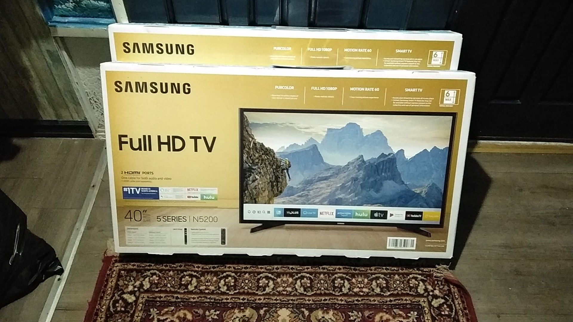 Two 40 inch Samsung TV's brand new in boxes never opened for Sale in