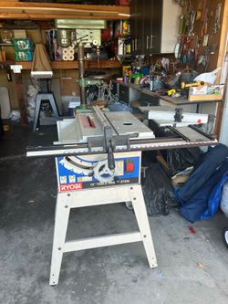 Ryobi 10” table saw stem