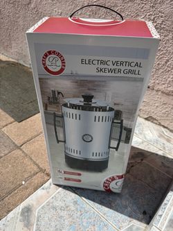 Chef's Counter Electric Vertical Skewer Grill – New in Box