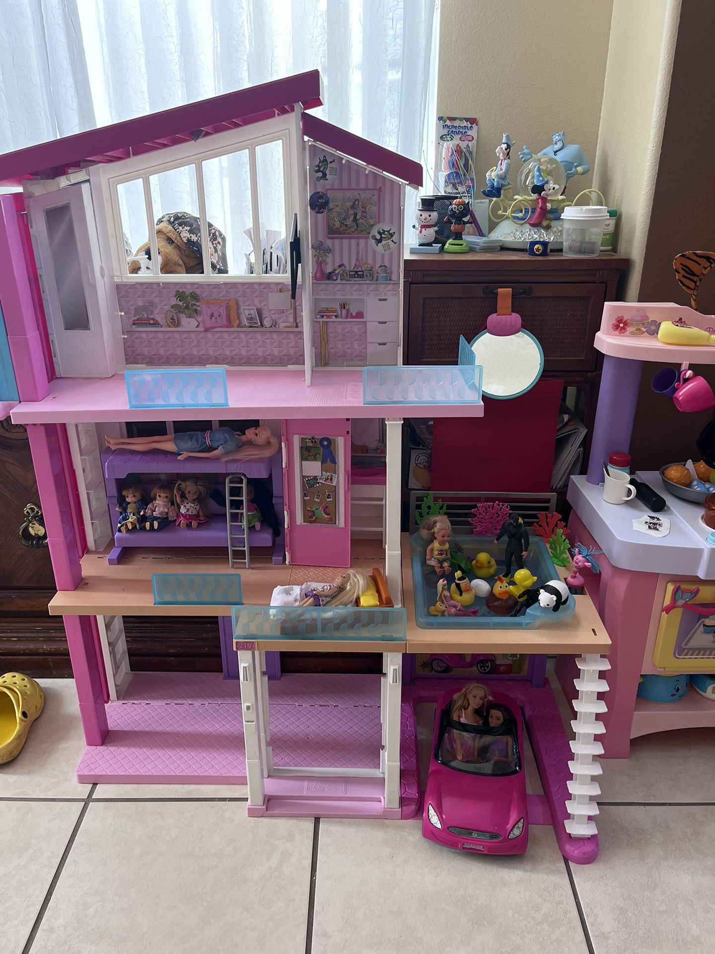 Barbie House, Wagon And Others 