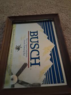 Vintage Busch Mirror