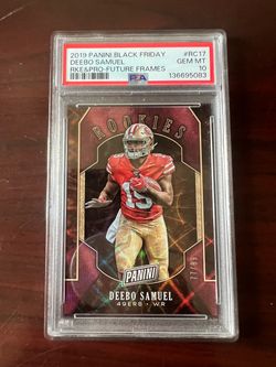 2019 Panini Black Friday Deebo Samuel RC PSA 10 49ers