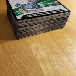 100 Pokemon Code Cards